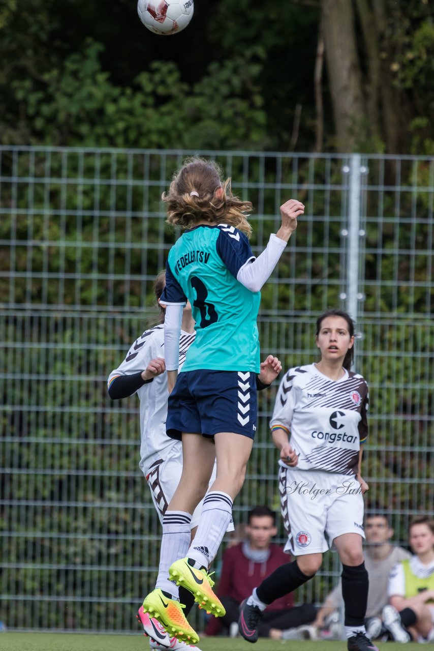 Bild 58 - B-Juniorinnen Wedel - St. Pauli : Ergebnis: 1:2